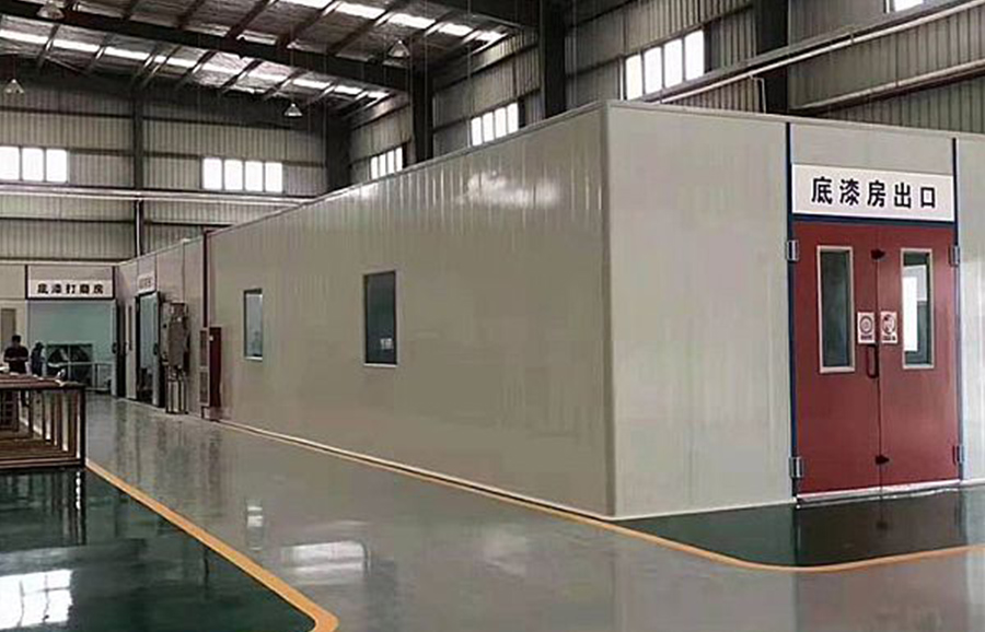 江西鷹潭文新佛具有限公司高標(biāo)準(zhǔn)噴漆房